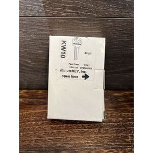 Minute Key Kwikset Key Blanks,  200 Count Box. New in Box!